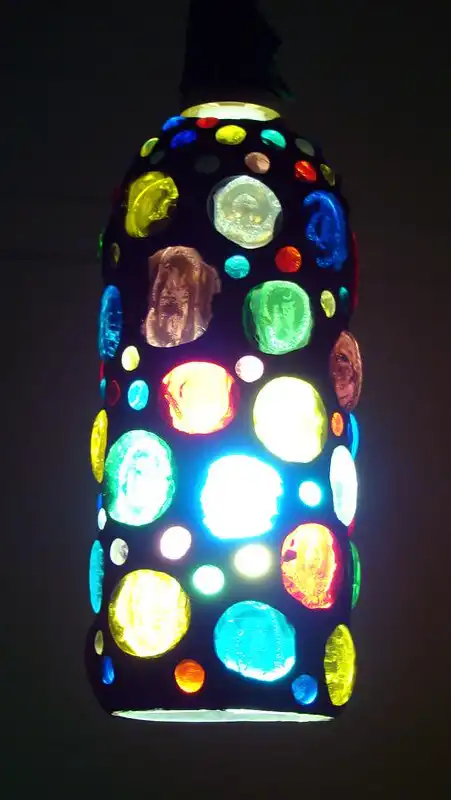 Plastic Bottle Lamp