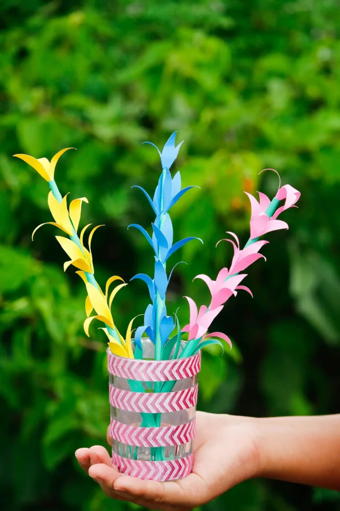 plastic vas craft